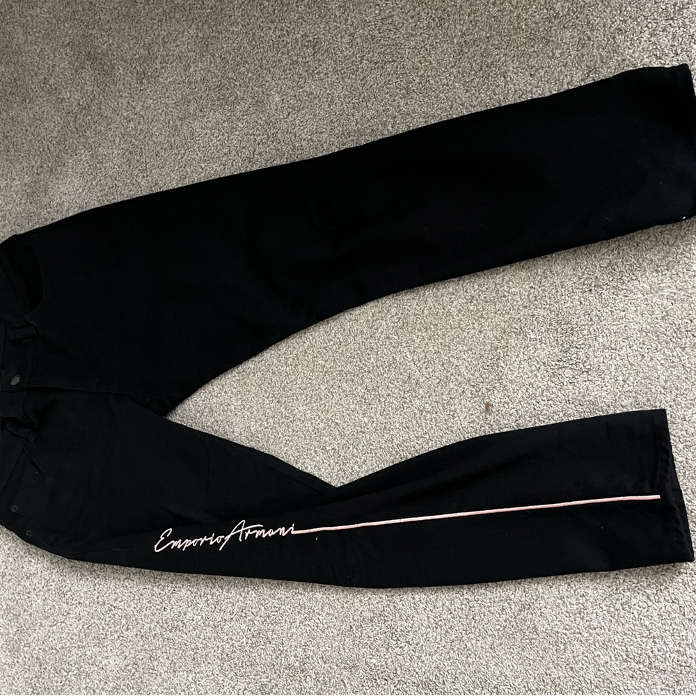 Emporio Armani Jeans with Embroidery Logo